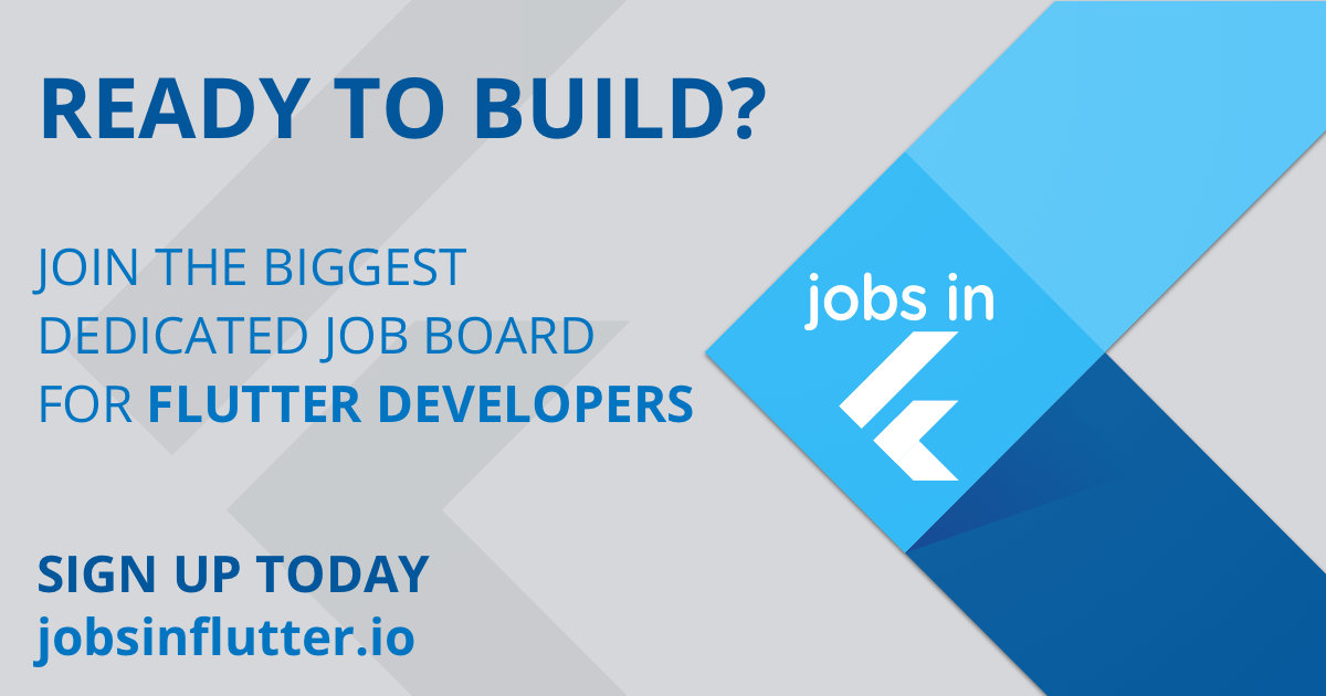 Browse Flutter Jobs — Jobs in Flutter